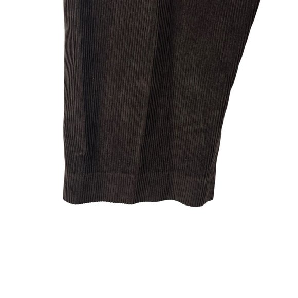 L.L. Bean Mens Brown Corduroy Pants Comfort Waist 42 Straight Retro Western 90s - Picture 14 of 14
